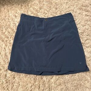 Blue Skort with Pockets